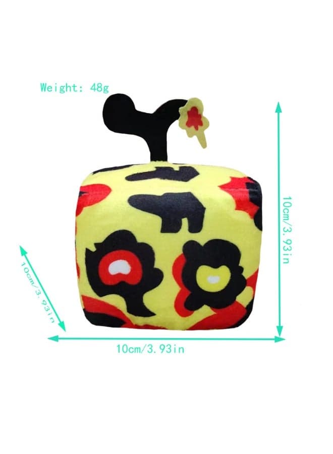 Demon Fruit Toy - Blox Fruit Game Plush Doll Animal Figure and Box