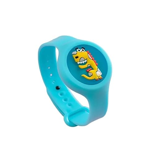 THE LITTLE LOOKERS Kids Safe Reusable Mosquito Repellent Band, Anti Mosquito Wristband/Bracelet for Outdoor & Indoor Protection for Babies/Kids/Boys/Girls (Mosquito Band, Pack of 2)