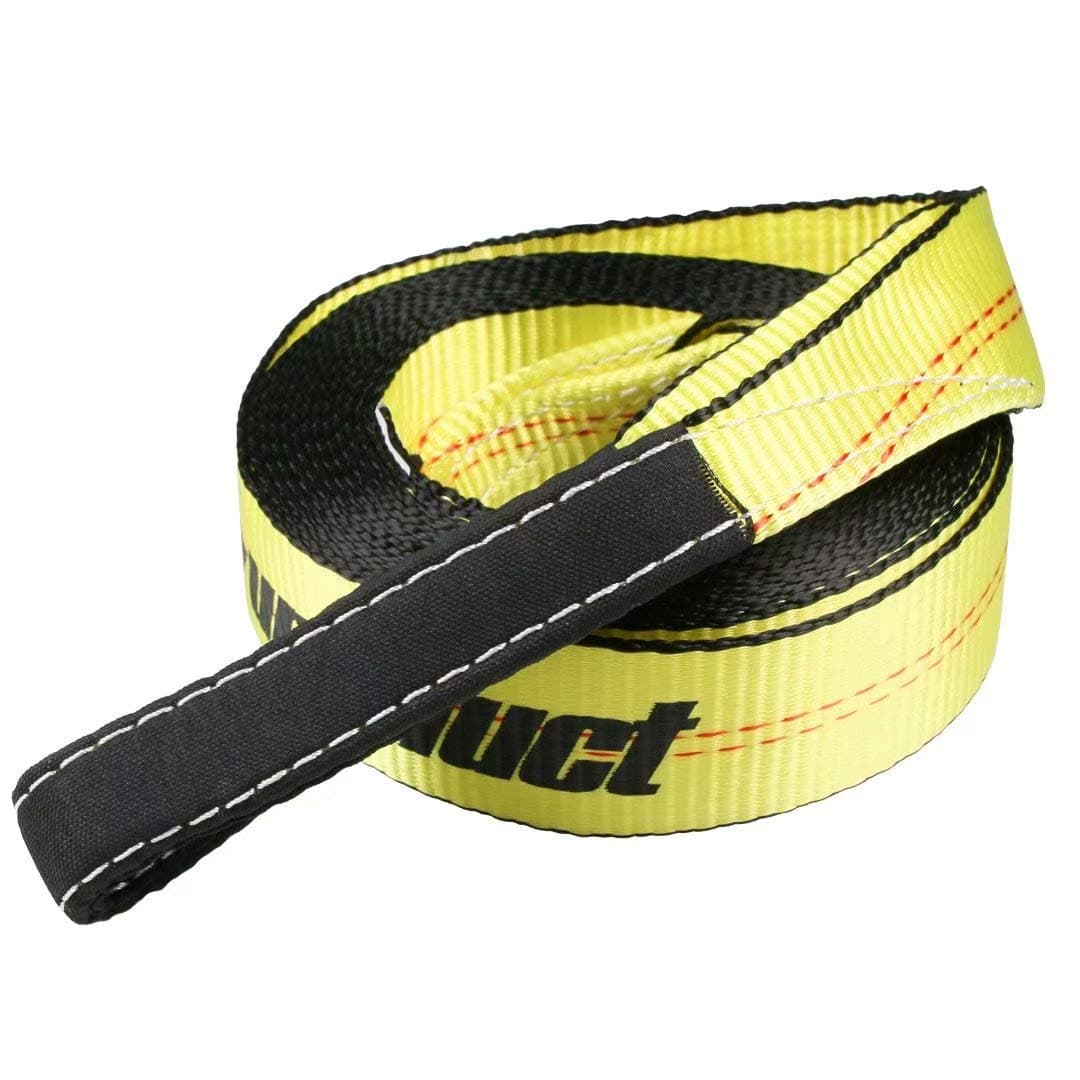 Sumpluct Recovery Tow Strap 2in X 20ft Heavy Duty 20000 lbs Break Strength Use for Emergency Towing Rope Tree Saver Winch Extension Triple Reinforced Loops Protective SleevesCar Accessories
