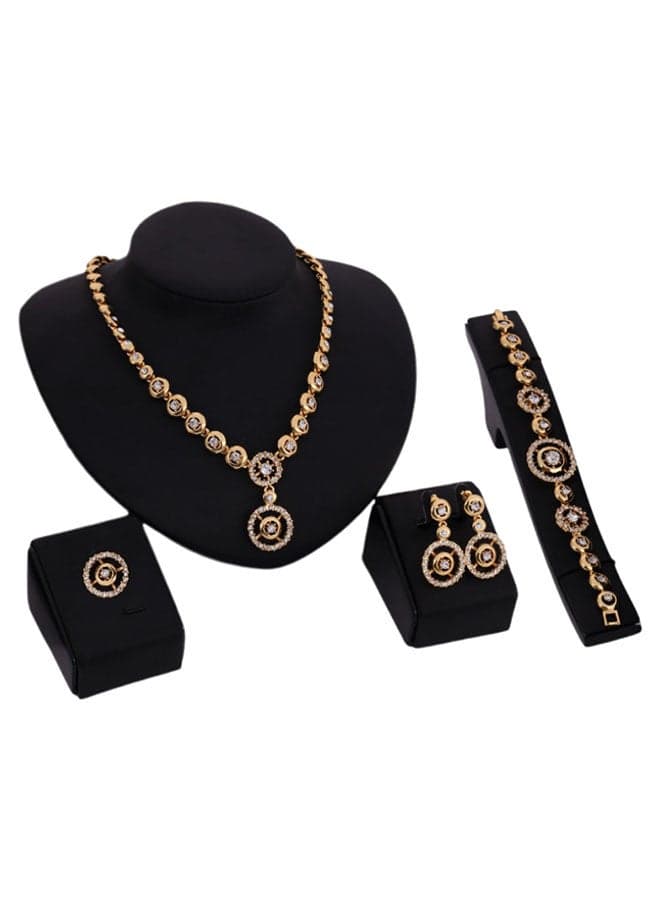 4-Piece 18 Karat Gold Jewellery Set