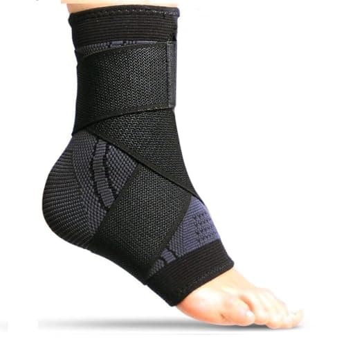 Cetaplast Ankle Support for Ligament Damage Sprained Ankle, Achilles Tendonitis Foot & Plantar Fasciitis Support Strap, Heel Pain Relief & Wrap for Compression XL
