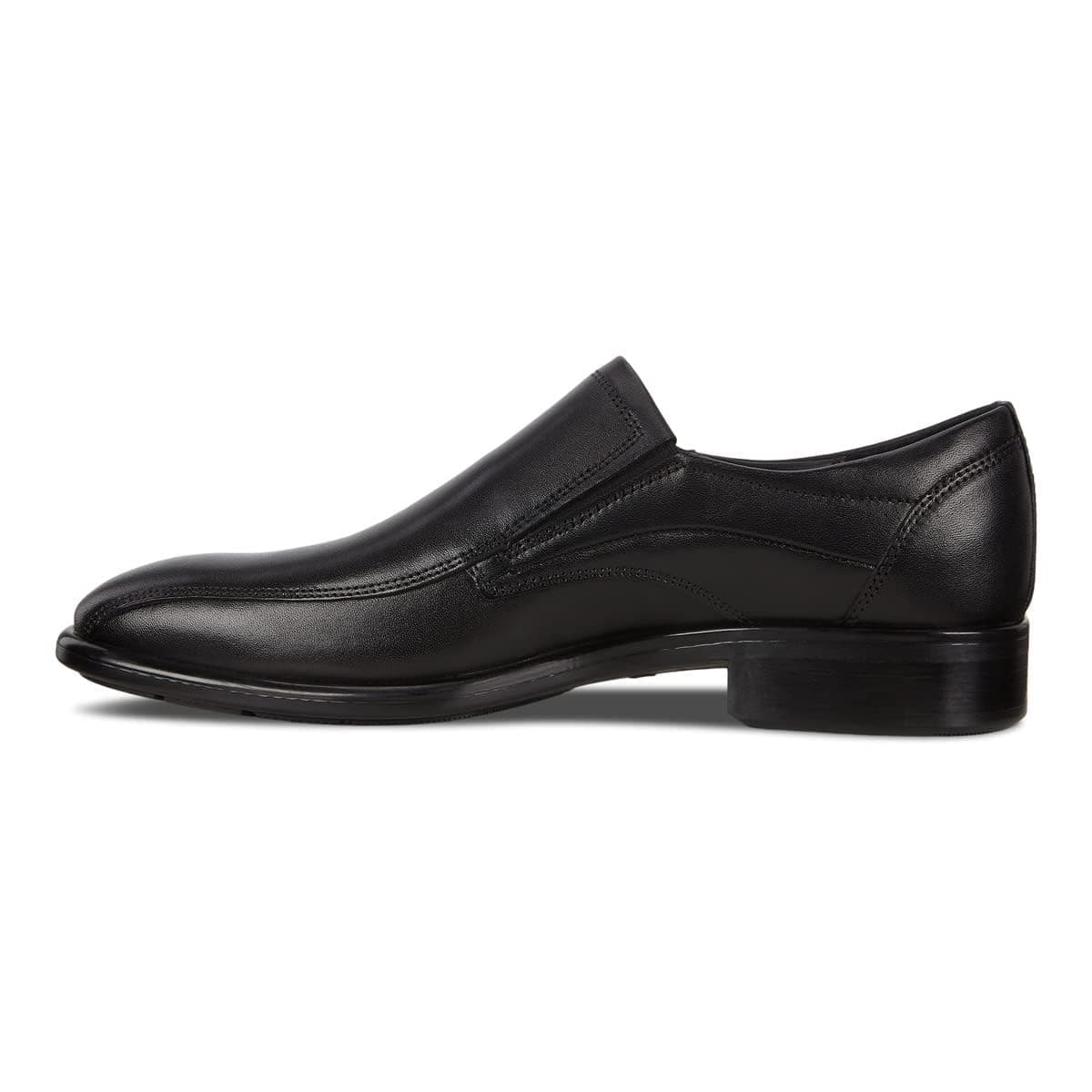 ECCO mens Citytray Bike Toe Slip on Loafer Black 12125 US