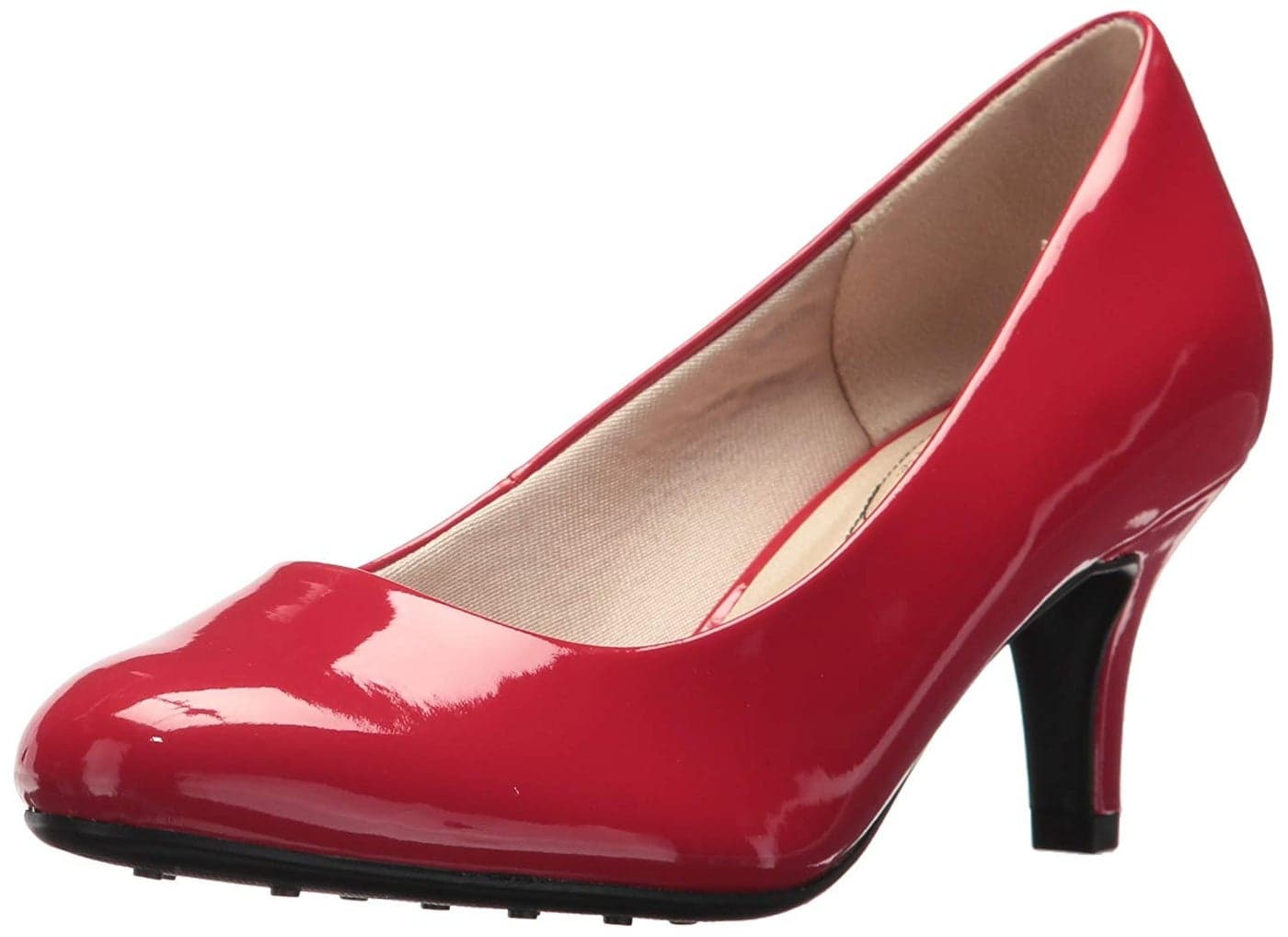 Lifestride Womens Parigi Pumps Fire Red Patent 75 M