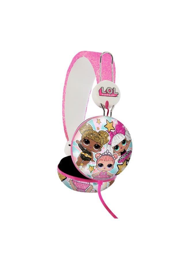 OTL OnEar Folding Headphone LOL Surprise Glitter Glam - Multicolour