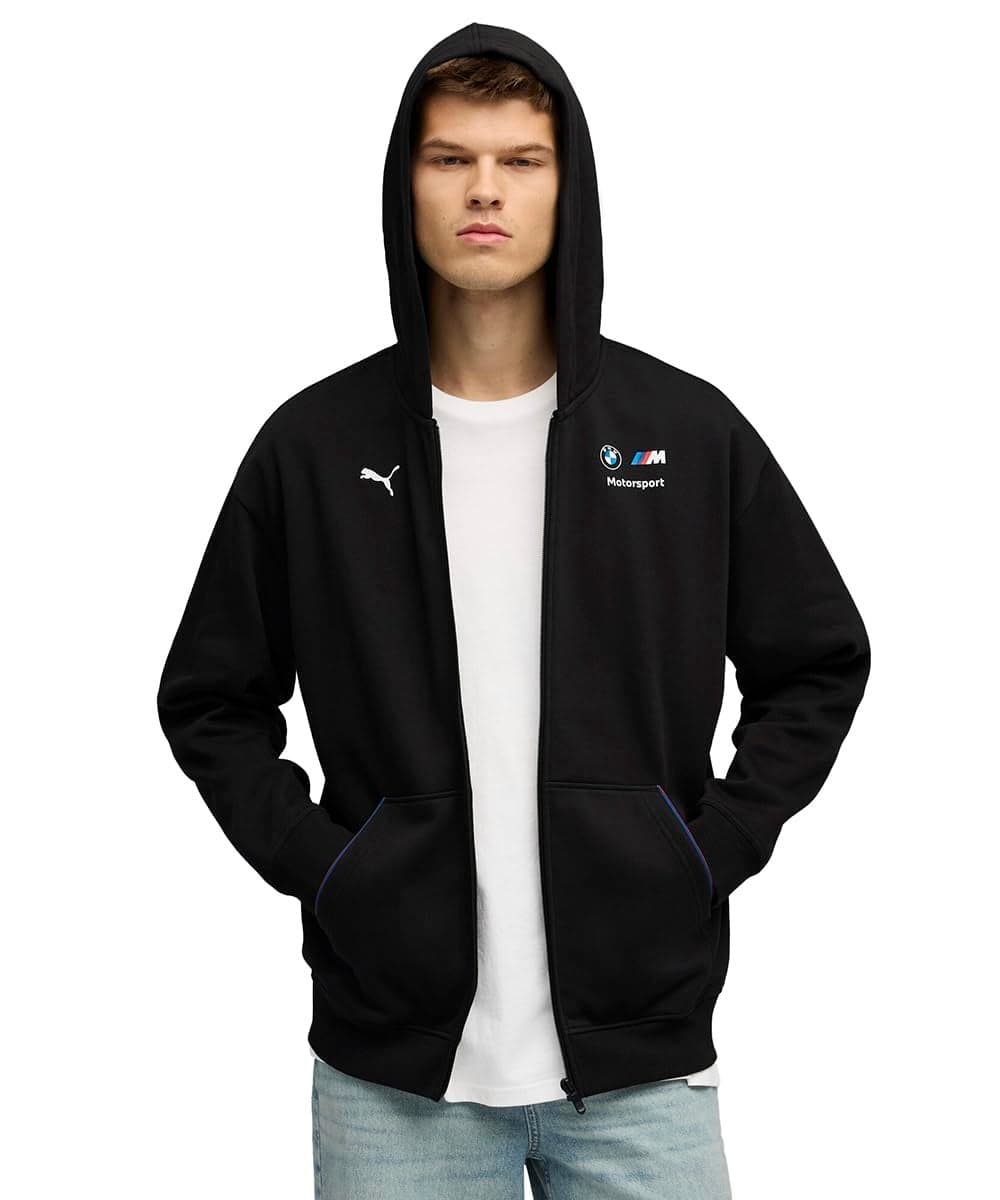 Puma, Men, BMW MMS ESS+ FZ HDD JKT FL, Black, XL, (63304901)