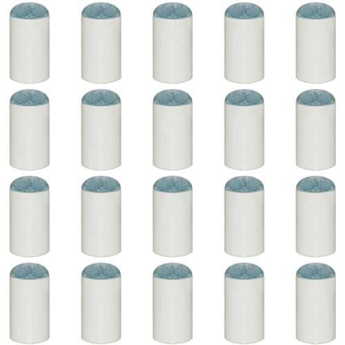 IFAMIO 20 Pcs Billiard Pool Cue Tips 13mm Slip-On Cue Tips Replacement, No Glue or Tool Required