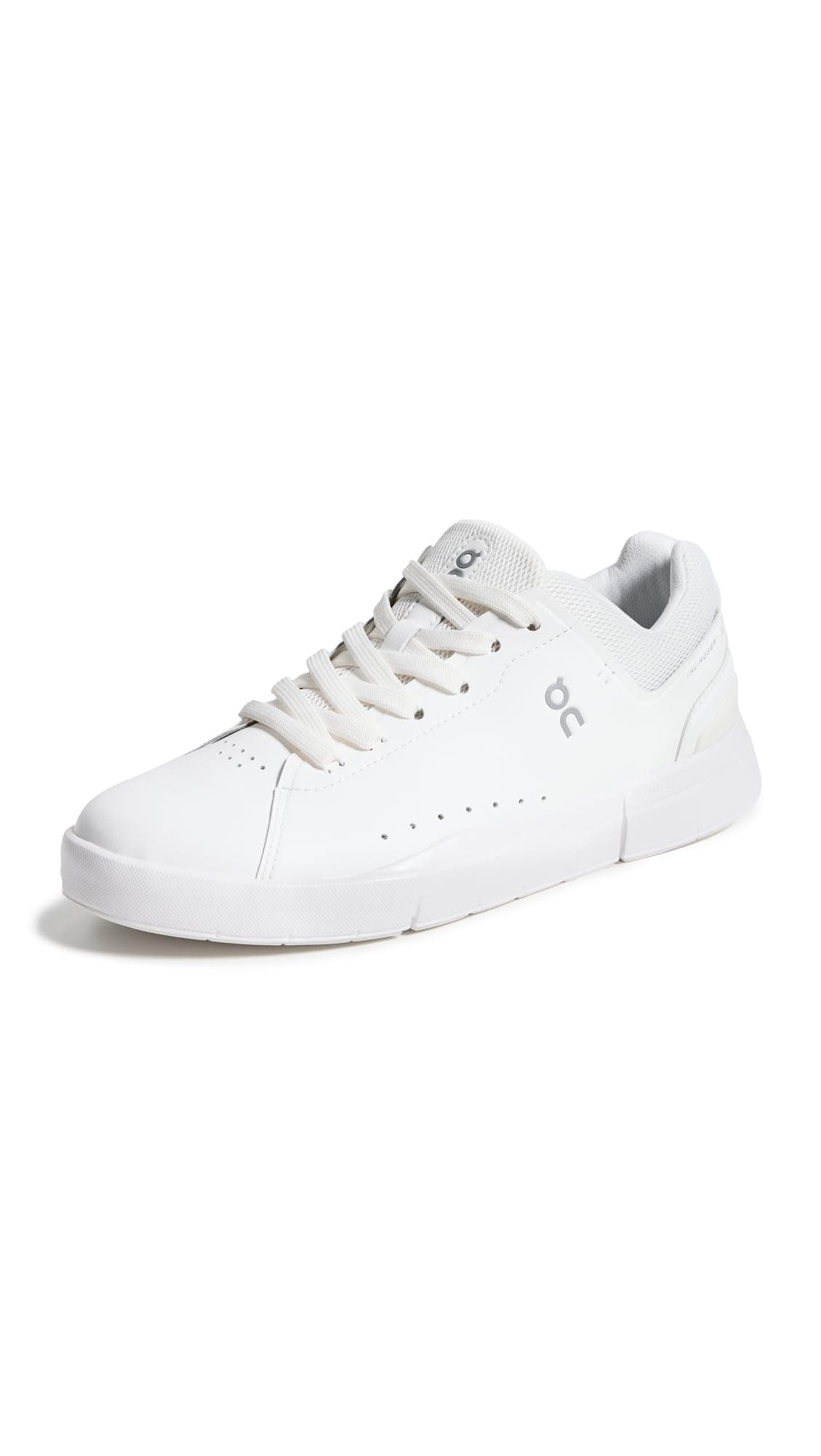 On Womens The Roger Advantage Sneakers All White 10 Medium US
