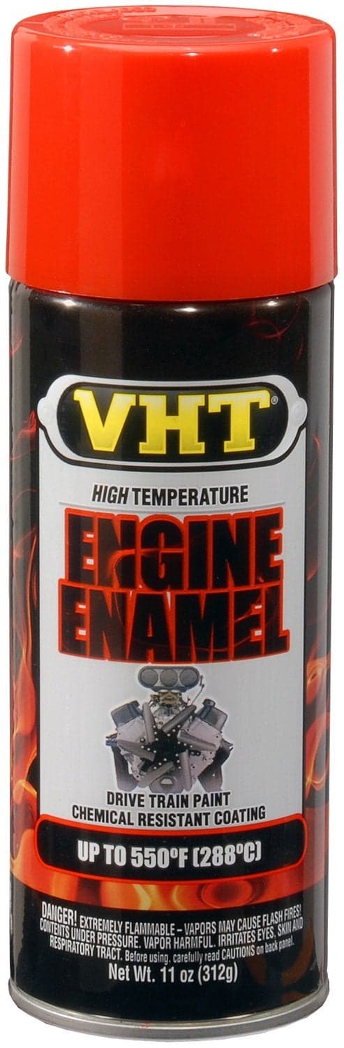 VHT SP119 550° Engine Enamel High Heat Spray Paint – Chevy Orange Red – 11 oz. Aerosol Can