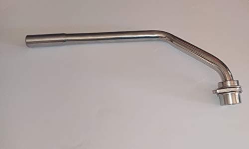 Meenu Arts Silencer Bend for Tvs Scooty Pep Plus