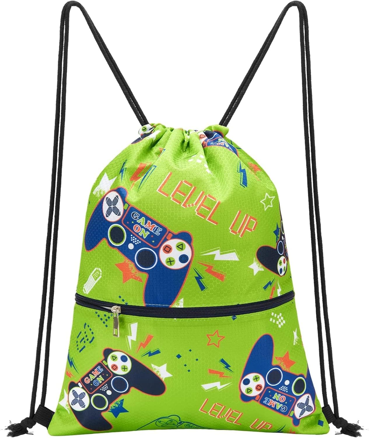 WAWSAM Drawstring Backpack Drawstring Bags for Kids Swim Bag for Beach