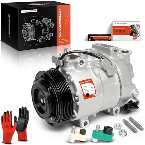 A-Premium Air Conditioner AC Compressor with Clutch Compatible with Chrysler 300 & Dodge Charger 2014-2021, Challenger 2015-2021 3.6L