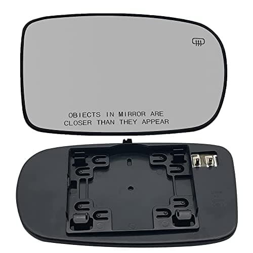 Charger Passenger Side Heated Mirror Glass Compatible with 2011-2021 Dodge Challenger Charger Chrysler 200 300 Right Power Heated Convex Mirror Glass 68101146AA