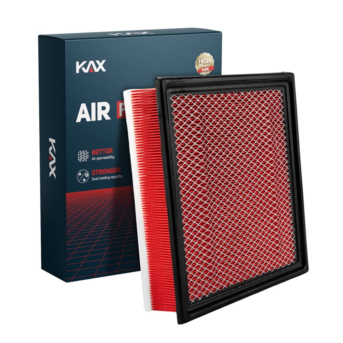 KAX Premium Engine Air Filter GAF029 CA10262 Replacement for Ford F150 F250 F350 F450 F650 F750 Expedition Lincoln Navigator 200 Longer Life