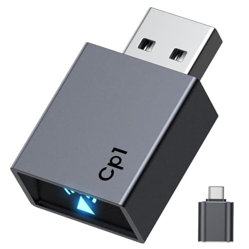 CNDPSTE Wireless CarPlay Adapter for iPhone 2026 Upgrade - Plug & Play Convert Wired to Wireless Compatible with Cars 2016+, iOS 10+ (USB A/USB-C)