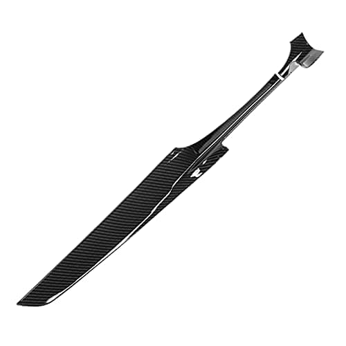 KIMISS 2PCS Center Console Dashboard Cover Trim, ABS Console Instrument Panel Trim Replacement for C Class W205 2015+, for GLC class X253 2016+(Carbon fiber pattern)