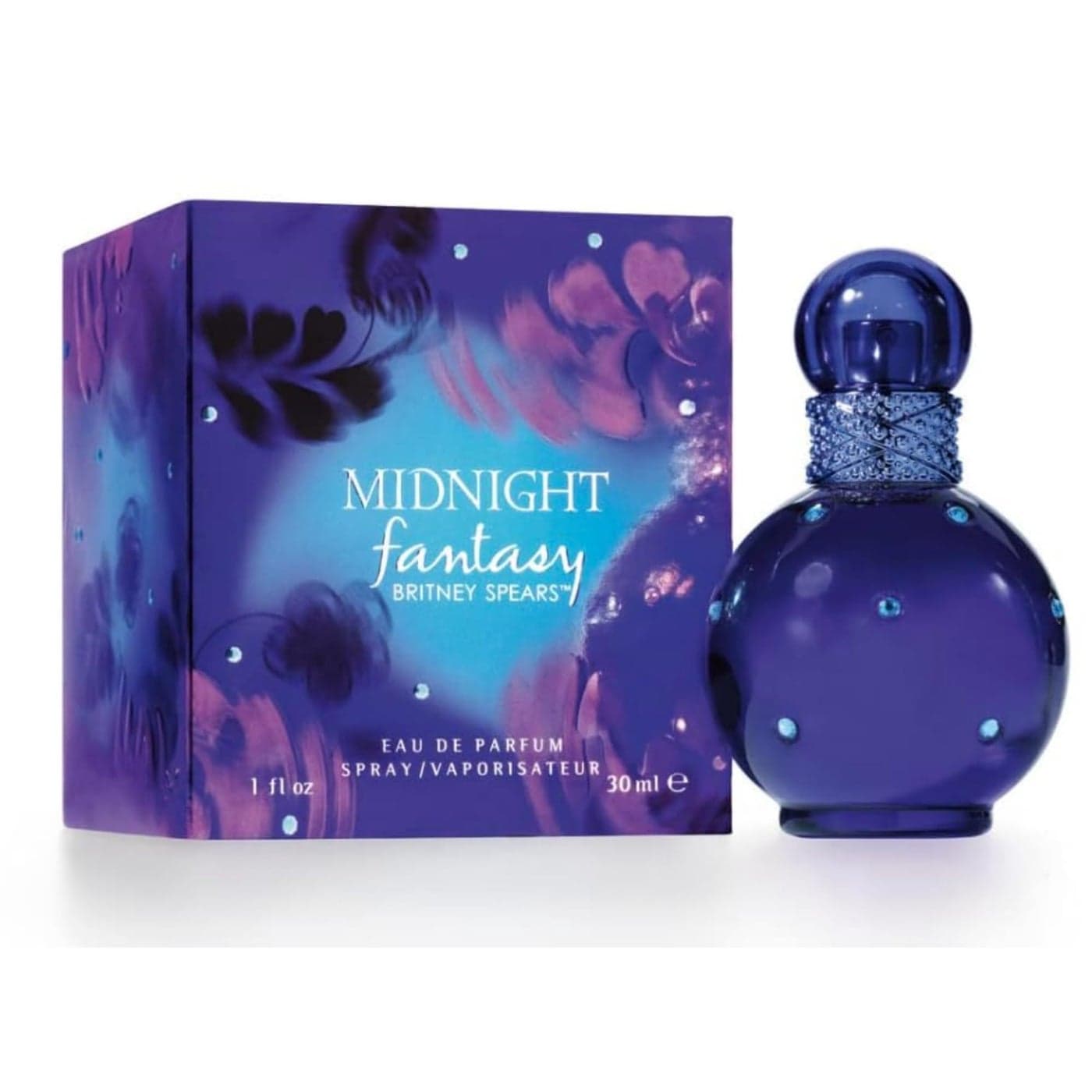 Britney Spears Women's Perfume, Midnight Fantasy, Eau De Parfum EDP Spray for Women, 1 Fl Oz