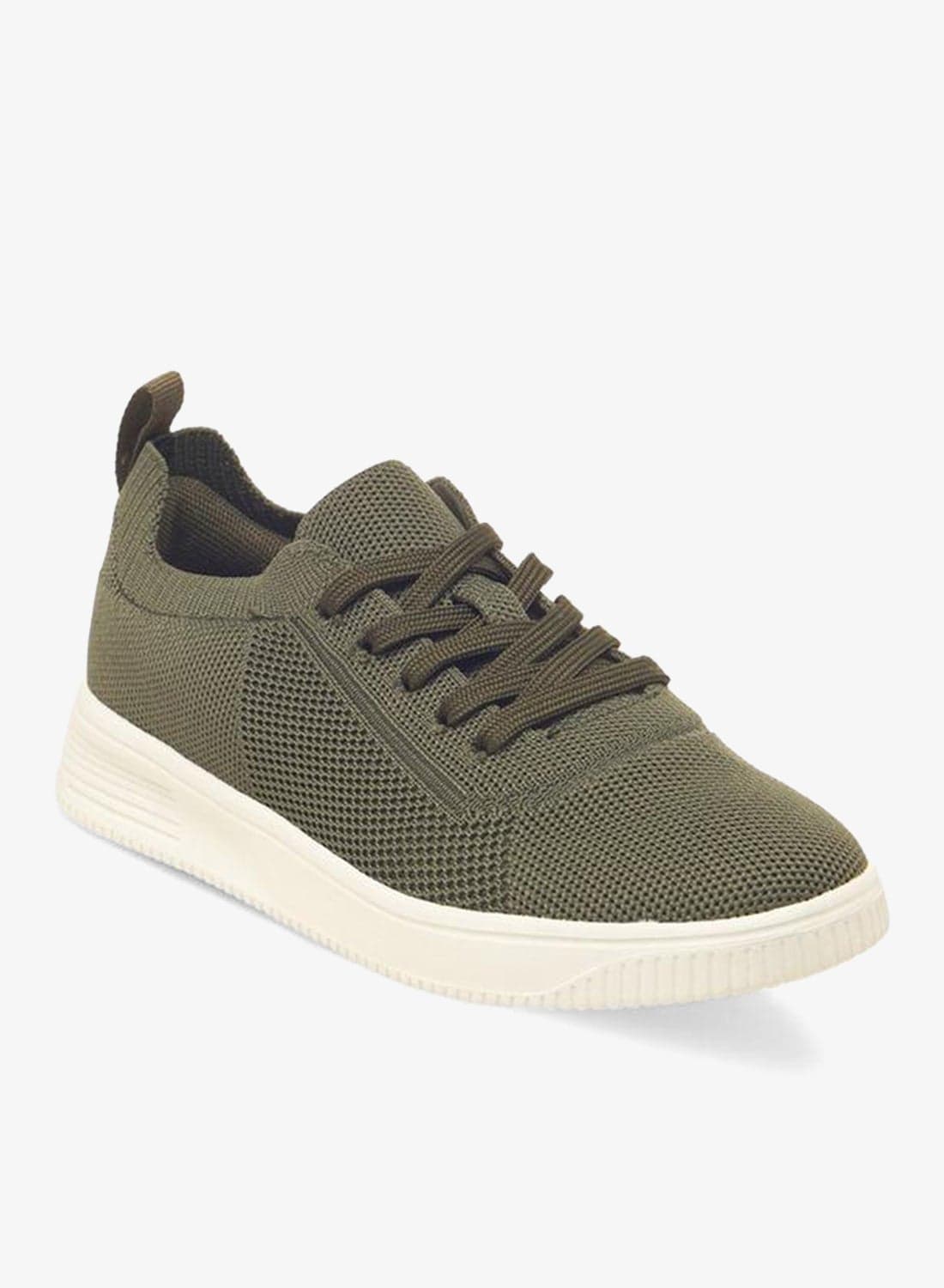 Boys Lace-Up Ankle School Sneakers — 32