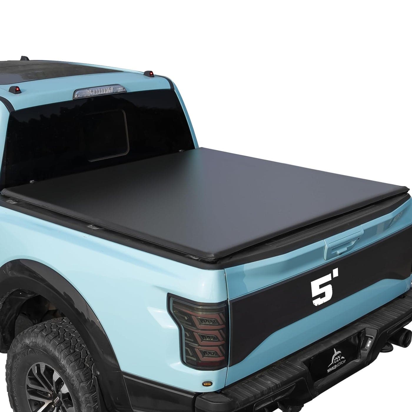 Truck Bed Tonneau Cover Compatible with Ford Ranger 2019 2020 2021 2022 2023 5 ft Short Box Soft Roll Up Style