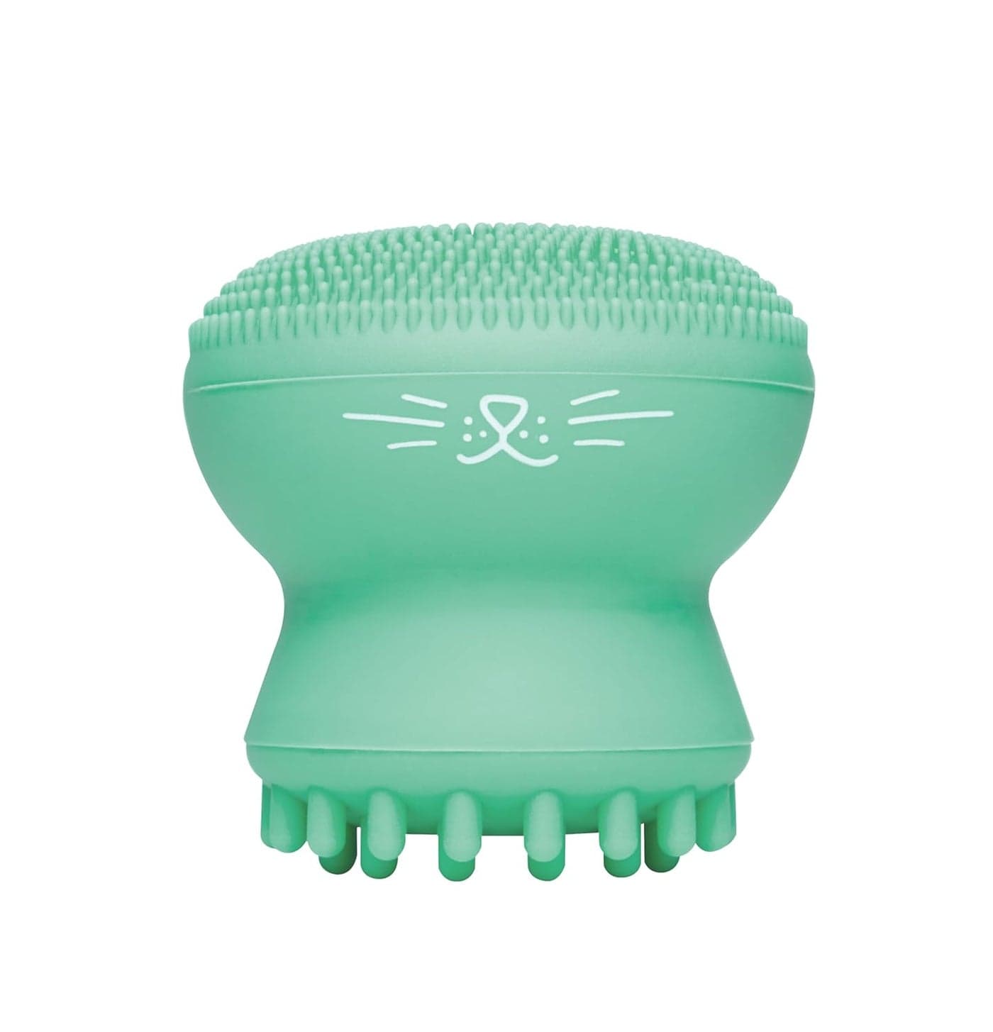 I Dew Care Cleansing Tool - Pawfect Face Scrubber | 3-in-1 Cute Silicone Pore Cleanser, Exfoliator, and Massager with Sponge