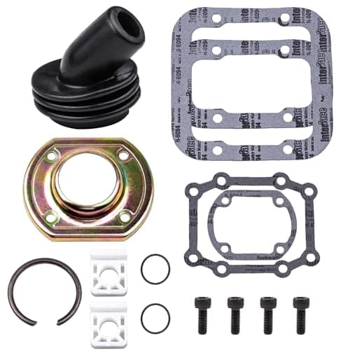 Shifter Repair Kit ZF S5-42 ZF42-SK Compatible with 1987-2001 Ford F250 F350 F450 3/4 and 1 Ton Pickups Contains Shifter Top Cover and Plastic Shifter Guide Insert Bushing 15 PCS
