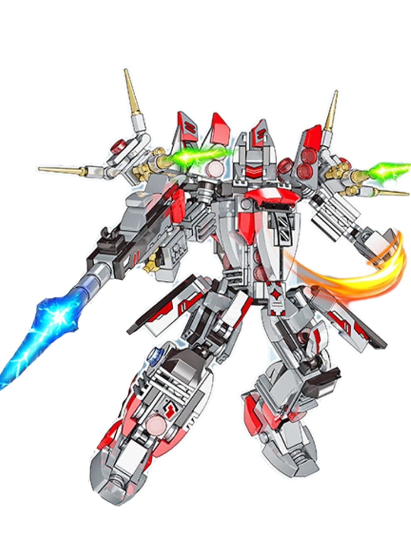 Helicopter Mecha 411pcs Assembly Set Toys, Building Block Assembly Games, Best Learning And Role-Playing, Suitable For Gifts