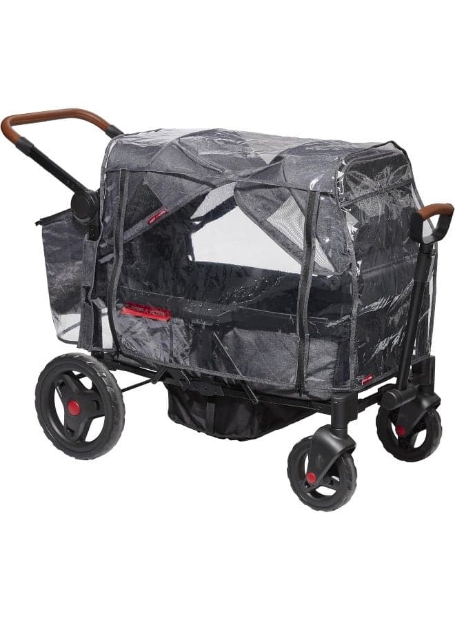 Radio Flyer Voya Rain Cover with Bag, Stroller Wagon Rain Cover