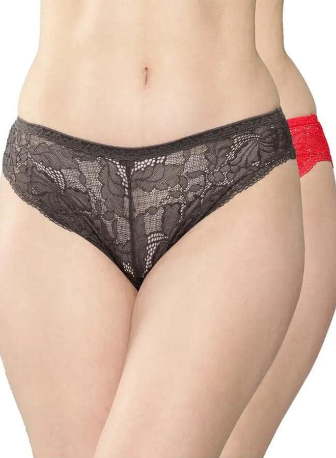Leading Lady Pack of 2 - Full Lace Bikini