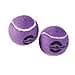 MABIS PreCut Walker Glide Balls Purple One Pair