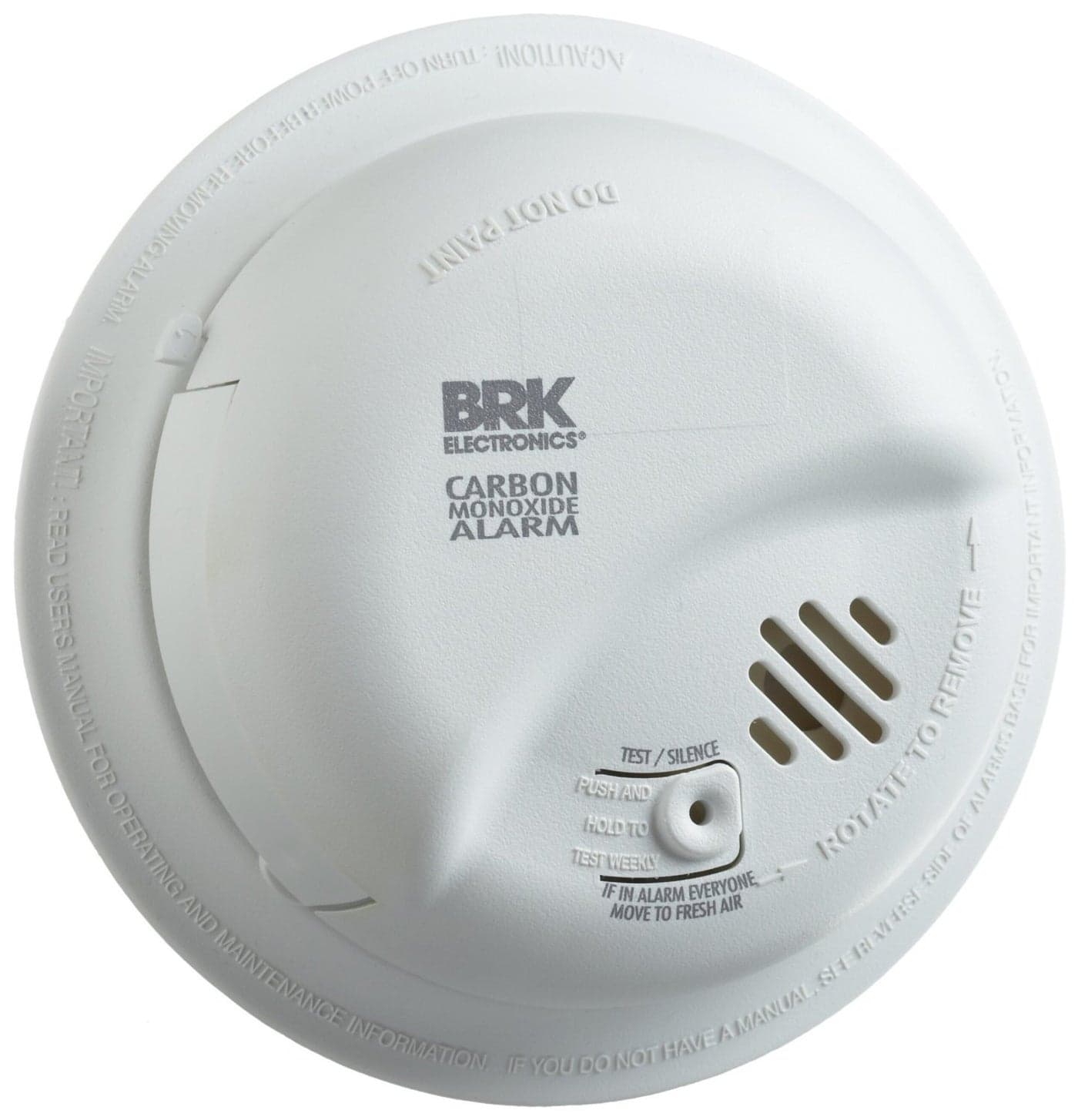 First Alert BRK CO5120BN Hardwire Carbon Monoxide Alarm with Battery Backup 2 Pack