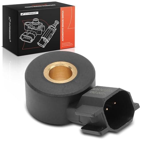 A-Premium Ignition Knock Detonation Sensor Compatible with Ford F-150, F-650, F-750, F-250 F-350 F-450 F-550 E-350 Super Duty, F-53 Motorhome Chassis, F-59 Commercial Stripped Chassis, Mustang