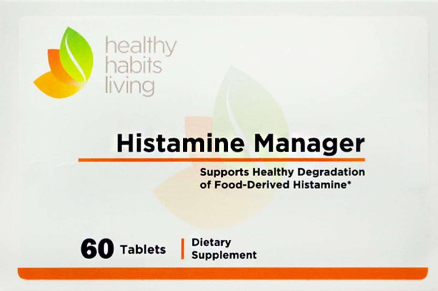 Histamine Manager New and Improved Formula 20000 HDU of Diamine Oxidase DAO per tablet Digestive Enzyme to Help Block and Manage FoodDerived Histamine Intolerance 60 Tablets 1 Box