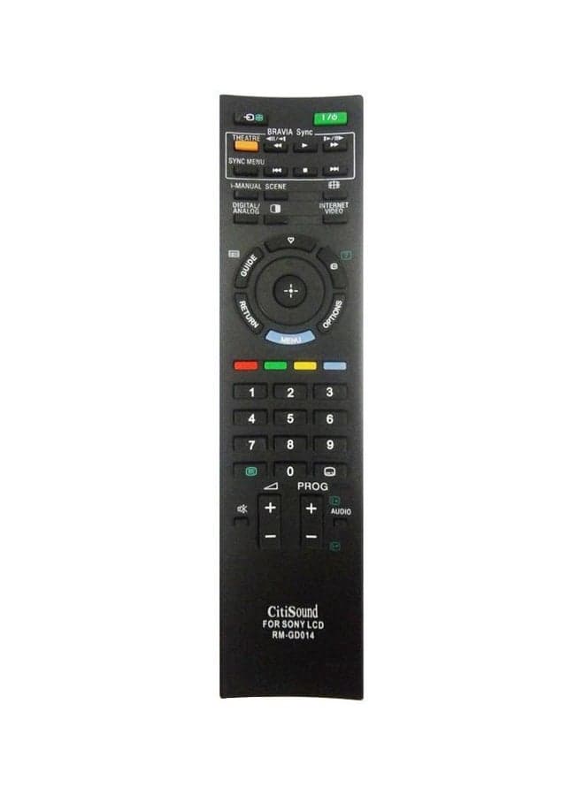 Portable Remote Control For Sony Screen Black