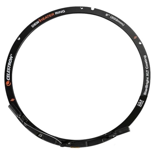 Celestron Dew Heater Ring Aluminum Dew Prevention Compatible 8 SchmidtCassegrain EdgeHD RASA Telescope