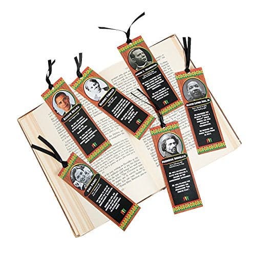 Black History Month Bookmark Asst - 24 Pieces - Educational and Learning Activities for Kids