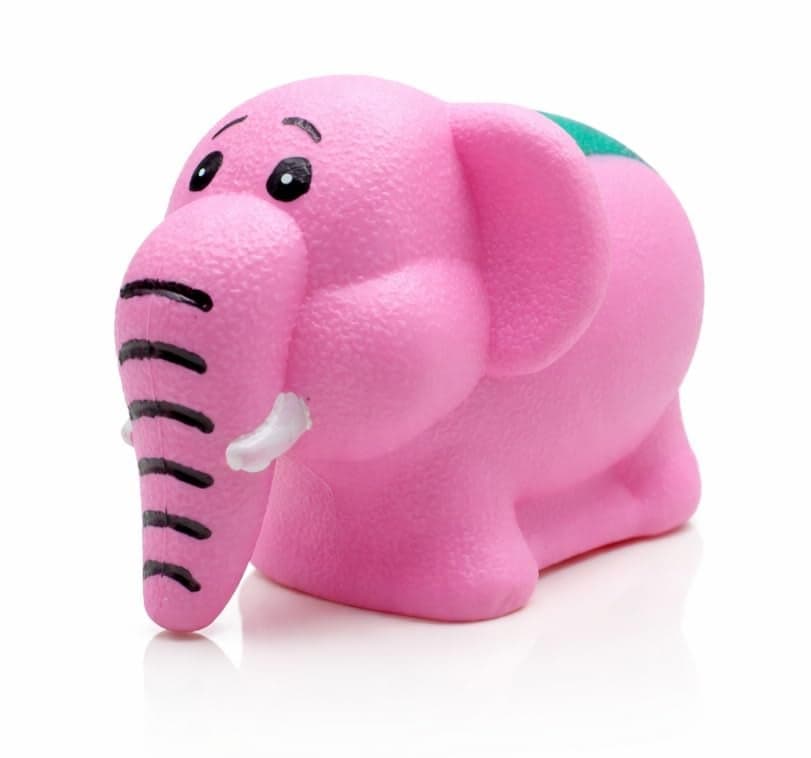 Piggy Bank Toy for Kids with Lock & 2 Keys – Elephant Shaped Coin Bank for Boys & Girls | BIS Certified Plastic Gullak | Money Saving Bank Gift for Toddlers 3+ Years | Made in India (Pink)