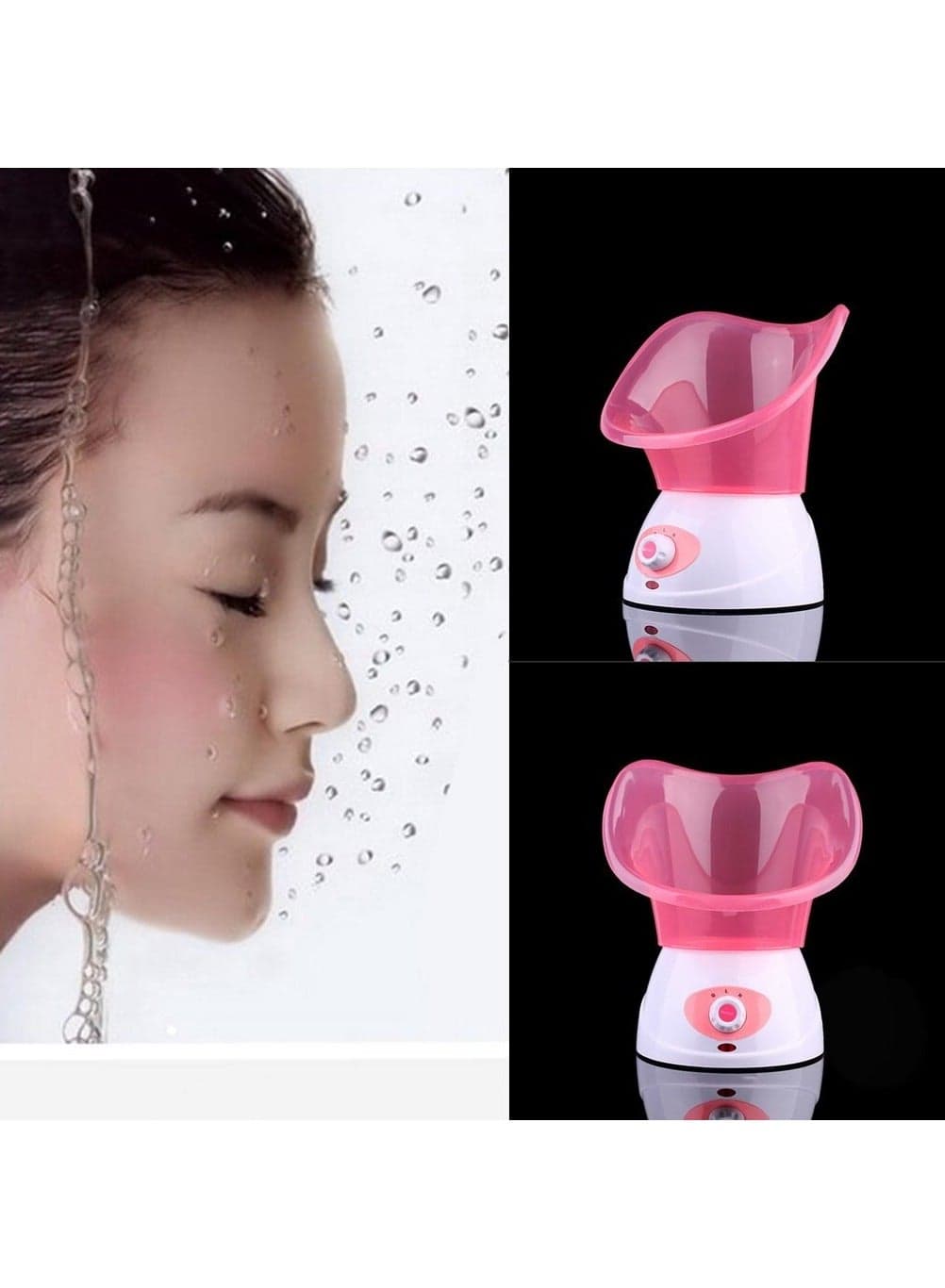 Face Sauna Facial Steamer Pink