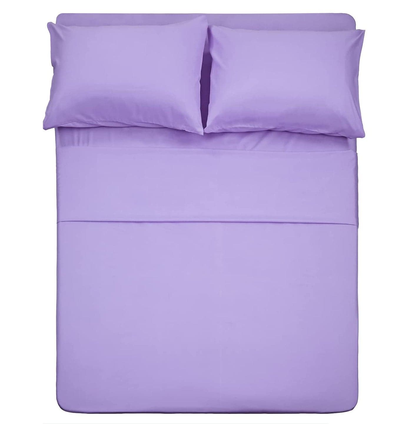 Twin XL Sheets Set 4 Piece Extra Soft Cooling Bed Sheets Hotel Luxury 1800 Bedding Sheets Pillowcases 1 Flat Sheet1 Fitted Sheet and 2 Pillow Cases Deep Pocket up to 16 Lavender