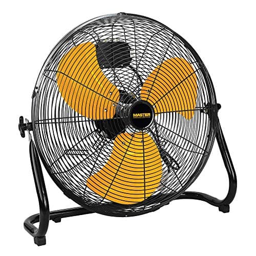 Master 20" Industrial High Velocity Floor Fan with 3 Speed Settings. Use for Shop, Garage or Warehouse. All Metal Construction (MAC-20F)