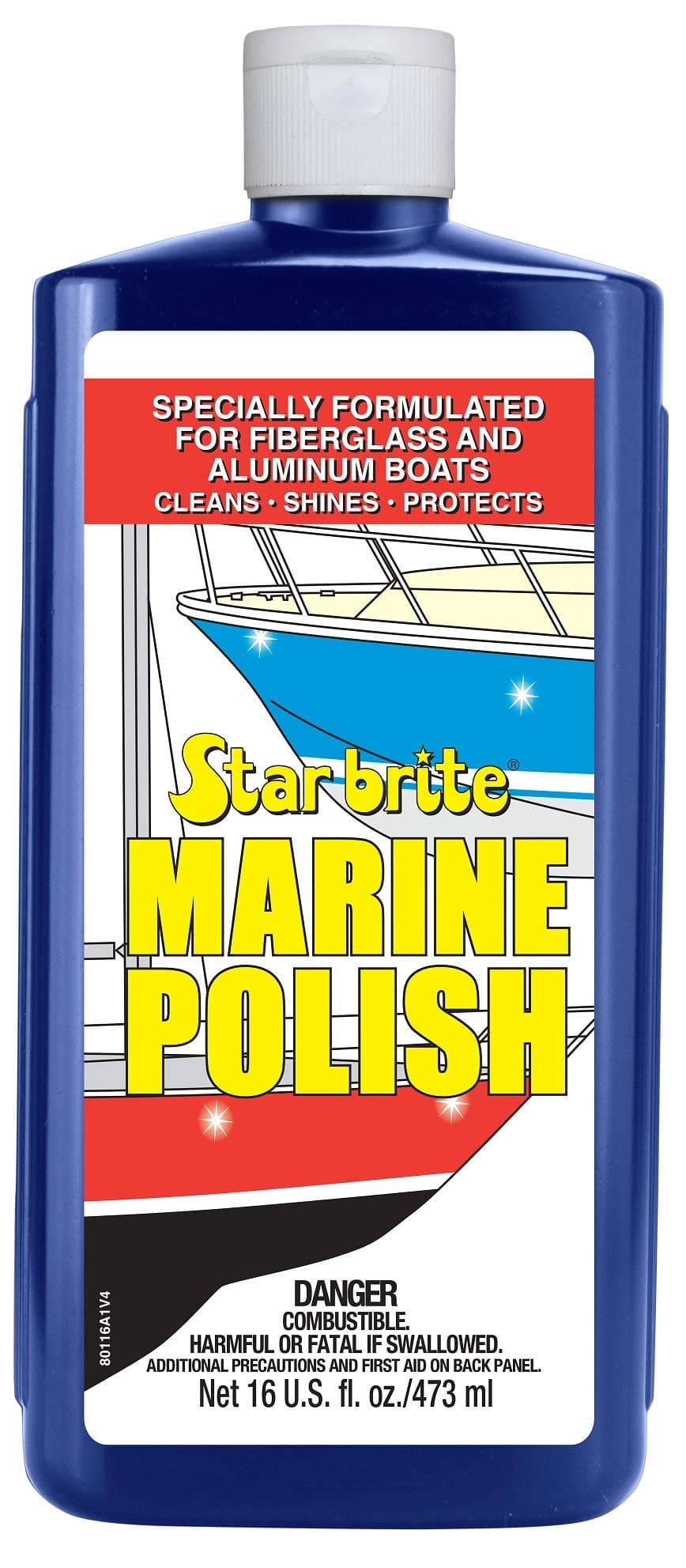 Star brite Marine Polish Boat Wax, 16 oz