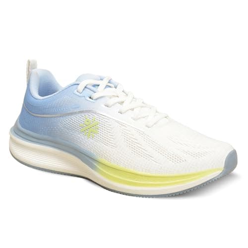 CULT Women's Aeris Running Shoes, Enhanced Cushioning, Enhanced Grip, Lighweight, High Traction, Sports Footwear for Women (CS704249UK8_UK8_L.Blue)