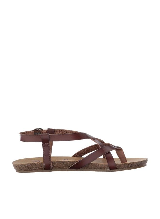 Blowfish Women's Granola Fisherman Sandal, Whiskey Dyecut PU, 7 M US