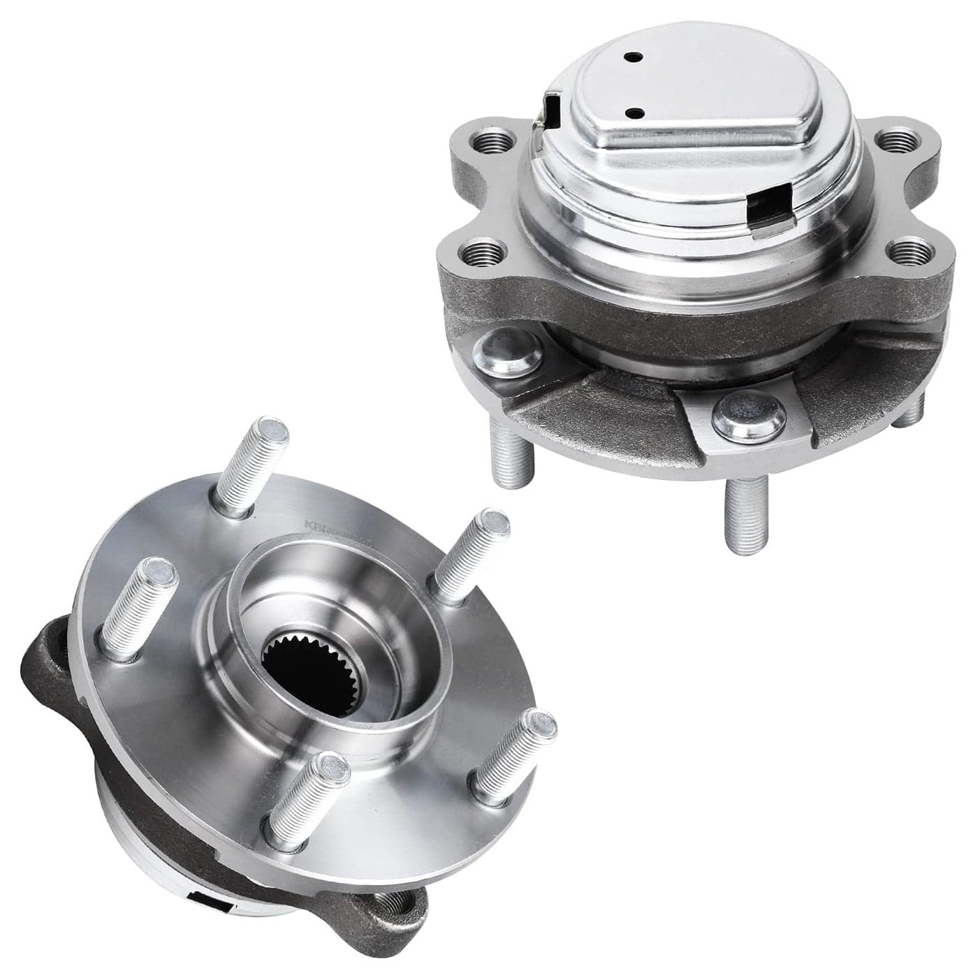 Detroit Axle RWD Front Wheel Bearing Hubs for Infiniti G37 G35 M35 Q50 FX35 EX35 M37 G25 M45 Q60 Q70 Q70L QX70 QX50 M56 FX37 Q40 EX37 M35h Nissan 370Z 2 Wheel Bearing and Hubs Assembly Replacement