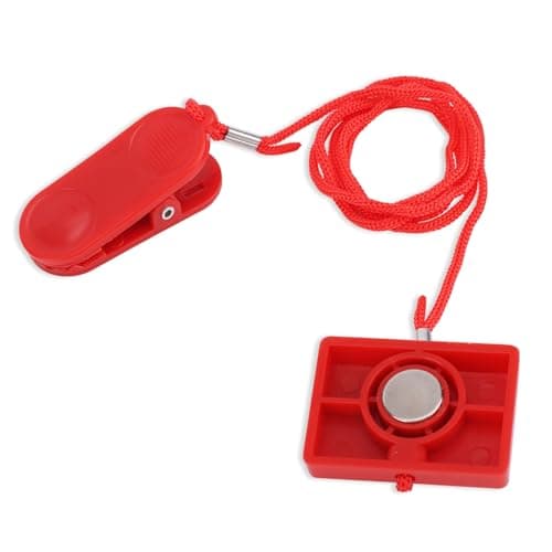 Treadmill Magnet Safety Key Replacement, 1.6x1.1in Magnetic Safety Switch Universal Treadmill Emergency Stop Magnet for Running Machines Treadmills (Square)