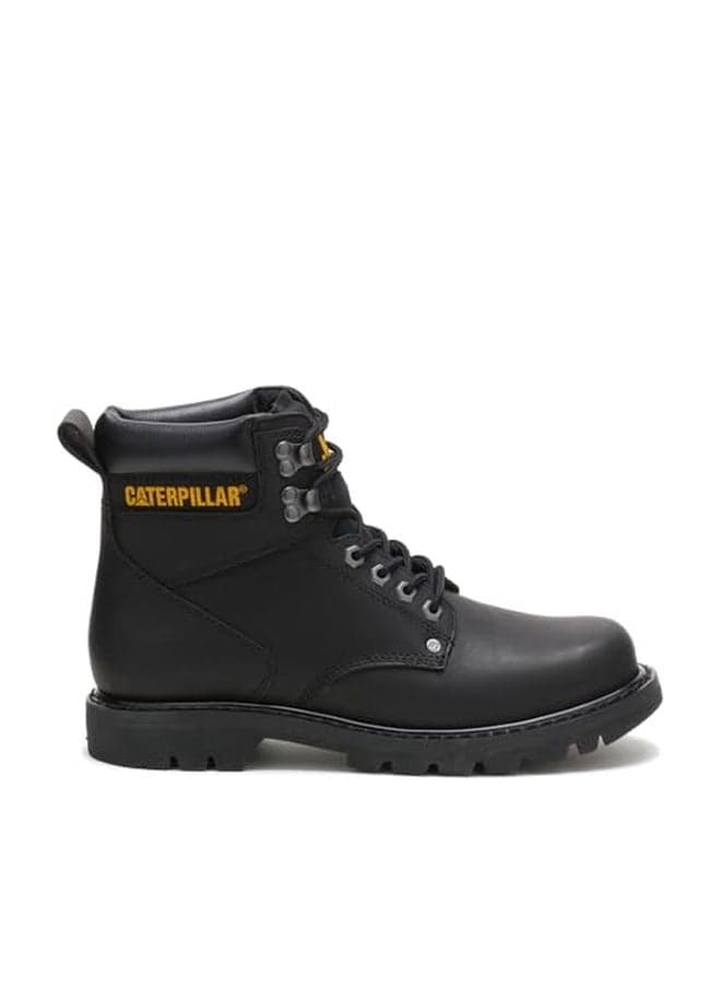 Cat Footwear Men's Second Shift Soft Toe Work Boot, Black, 8.5 Wide