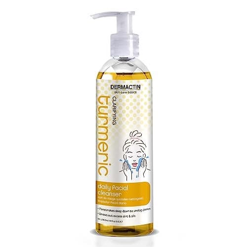 Dermactin-TS Turmeric Cleanser Daily Facial Cleanser 8 Ounce