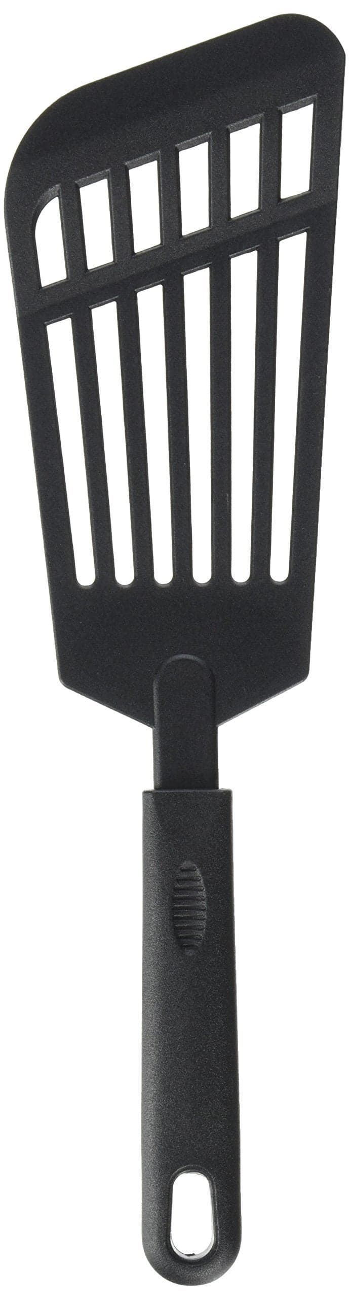 Winco, Black Nylon Fish Spatula, Medium, 12"