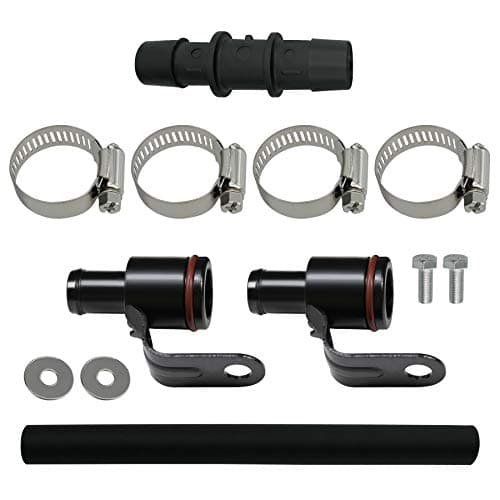 TIKSCIENCE Heater Hose Repair Kit Fit for Chevrolet Camaro Pontiac Firebird 3.8L-V6 1995-2002, Rubber and Metal Engine Heaters Kit with Adapter Hose