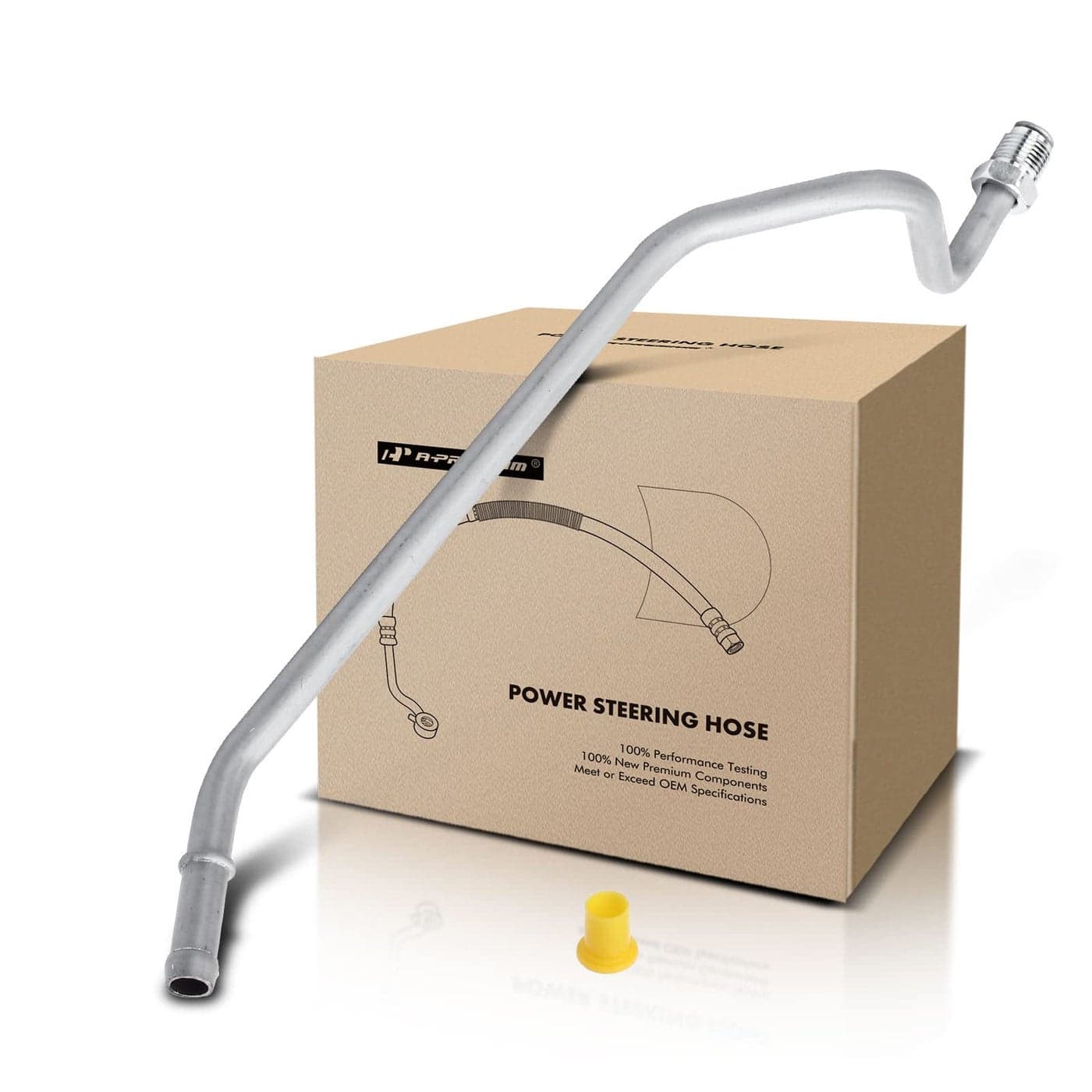 APremium Power Steering Return Hose Line Assembly Compatible with Honda Accord 20032007 Acura TSX 20042008 24L From Gear