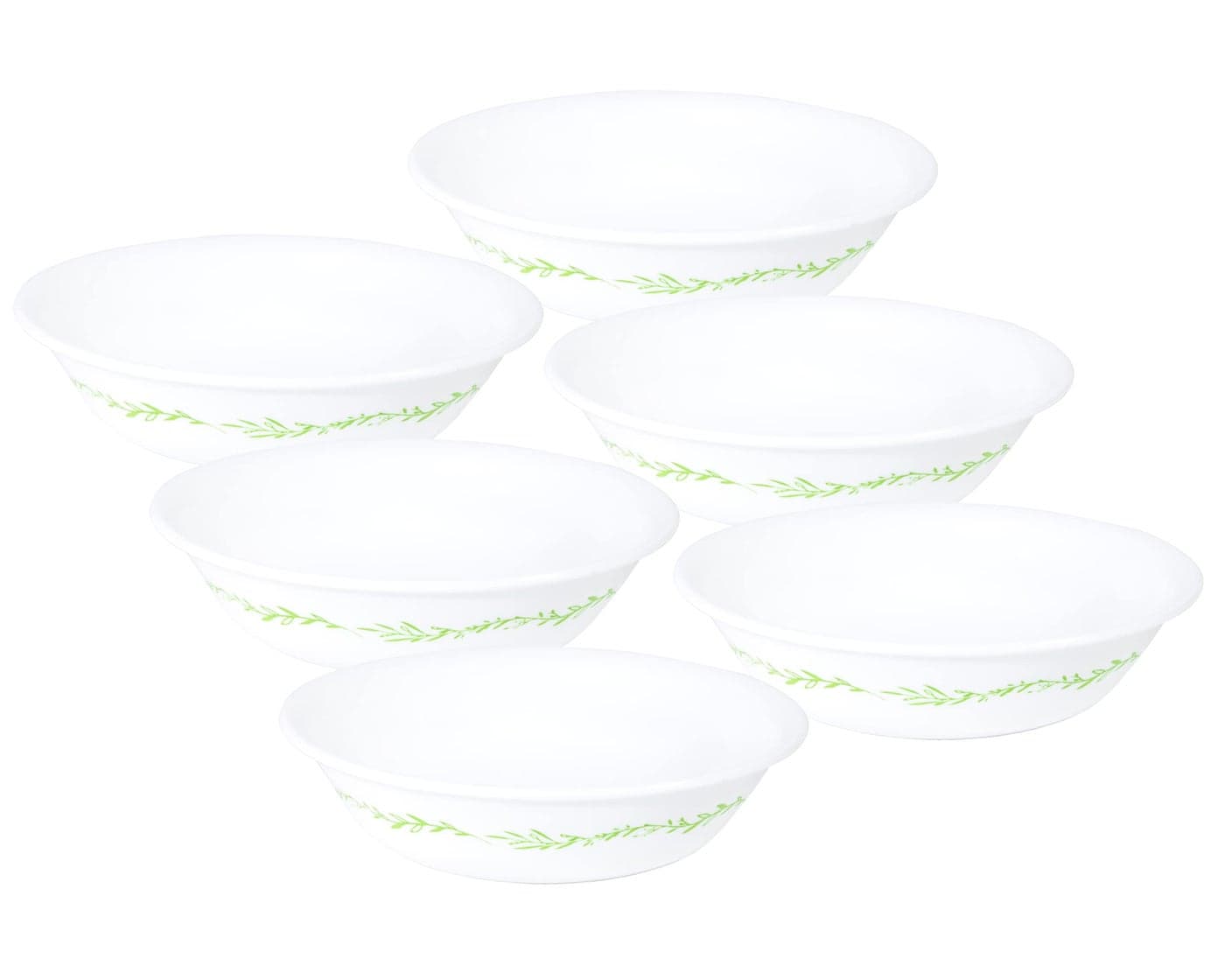 Corelle Livingware Herbs 296 ml Dessert Bowl Pack of 6