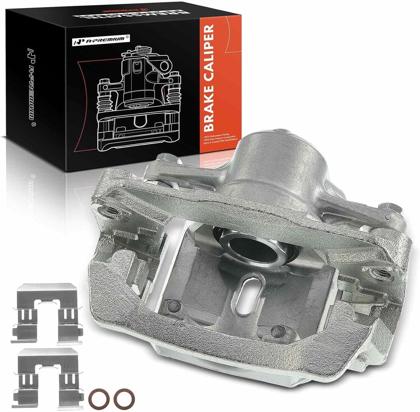 A-Premium Disc Brake Caliper Assembly with Bracket for Subaru Legacy Outback 2010-2014 Rear Driver Side